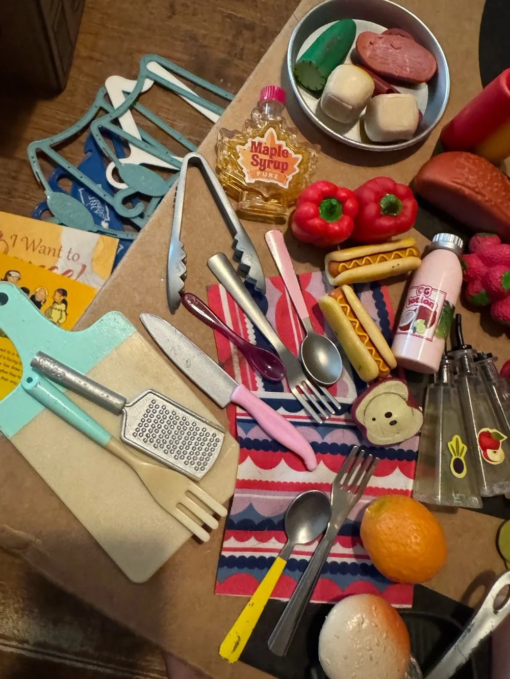 American Girl & Our Generation Doll misc kitchen food, dishes, utensils